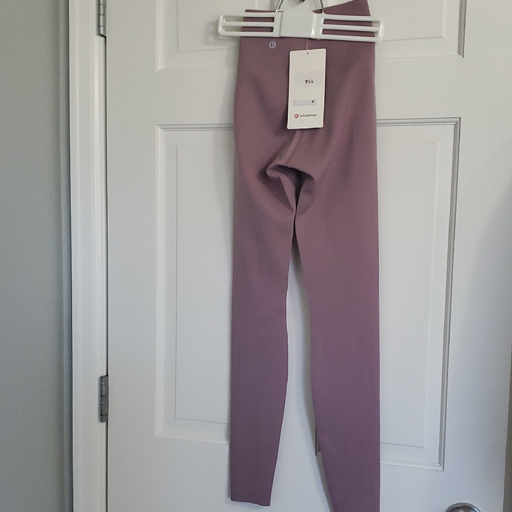 NWT Lululemon Glow Up HR Tight 28in Lavender Lux Sz 0